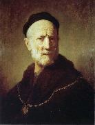 REMBRANDT Harmenszoon van Rijn, Portrait of Rembrandt-s Father